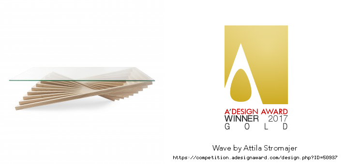 A’Design Award 2017 – Wave